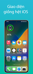 Giao Diện iPhone iOS Launcher