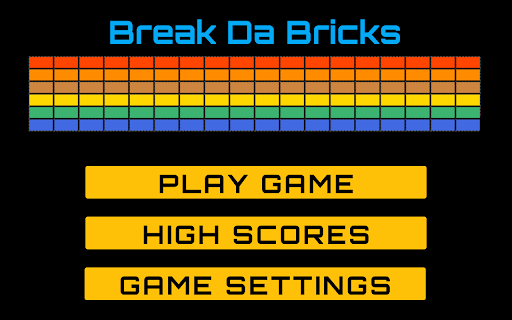 Android application Break Da Bricks screenshort