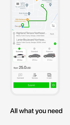 Class taxi Screen 3