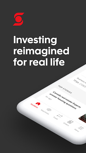 Android application Scotia iTRADE mobile screenshort