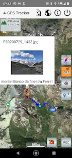 A-GPS Tracker Screenshot