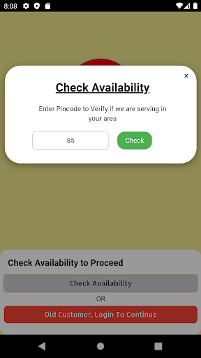 Arpis Online Meat Delivery Screen 3