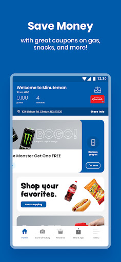 Android application Minuteman Food Mart screenshort