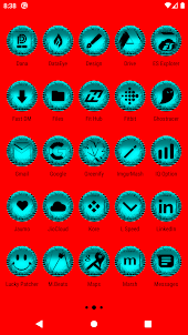 Cyan Icon Pack Style 5