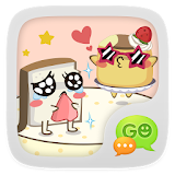 GO SMS Pro Pudding&Bread Stick icon