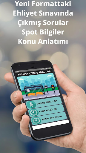 Android application Ehliyet Sınavı Çıkmış Sorular screenshort