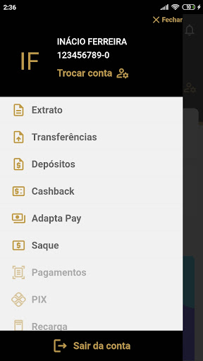 Adapta Bank Screen 2