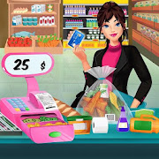 Supermarket Shopping & Learn ATM: Grocery Store