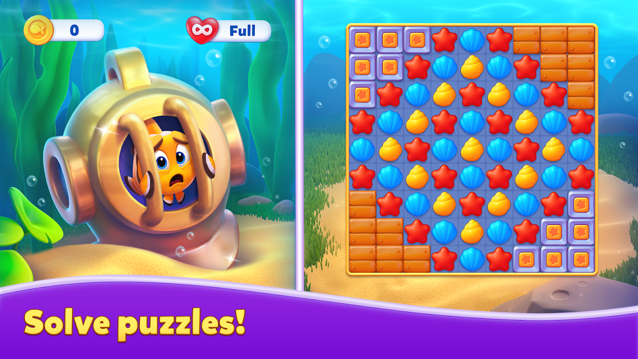 Aqua Match Mod APK screenshot 2 - Android mod game interface