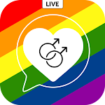 Cover Image of ดาวน์โหลด Gay video chat & dating Homosexuals : Live Gay 1.00 APK