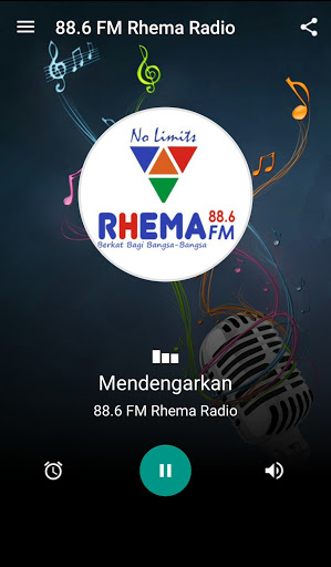 88.6 FM Rhema Radio Semarang Screen 2