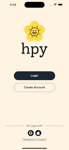 Android application hpy screenshort