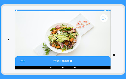 Cari Food Kiosk Screen 2
