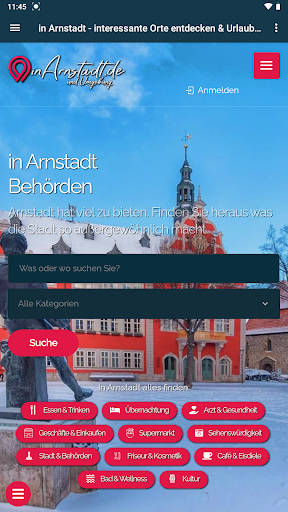 Android application in Arnstadt screenshort