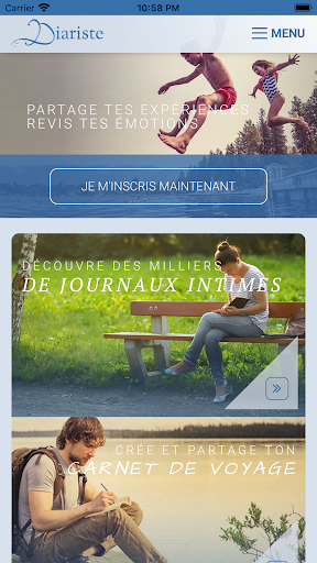 Android application Diariste screenshort