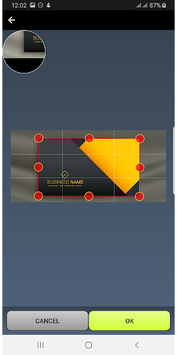Anteprima dell'app