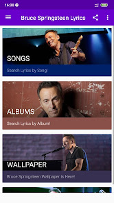Captura 2 Bruce Springsteen Lyrics android