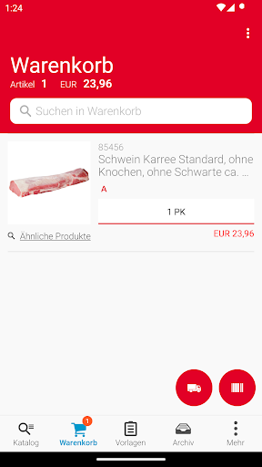 Shop Transgourmet Österreich Screen 2