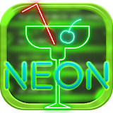 Neon Green Style SMS icon