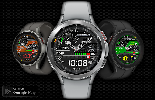 Hybrid CARBON Sport Watchface