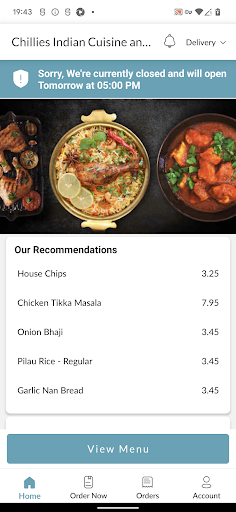 ChilliesIndianCuisineandGrill Screen 2