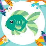 Cover Image of 下载 Offline Coloring Book: Fish  APK