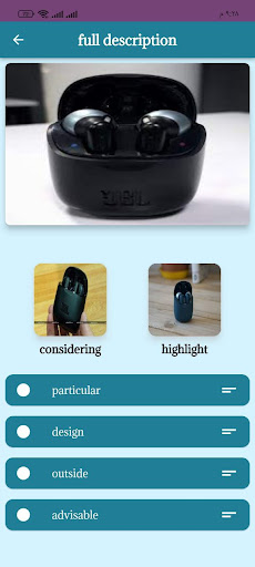 Android application JBL tune 225tws Guide screenshort