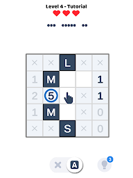 Minesweeper Words - Word Cross Puzzle