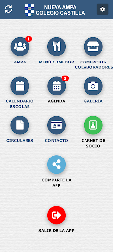 Android application Nueva AMPA Colegio Castilla screenshort
