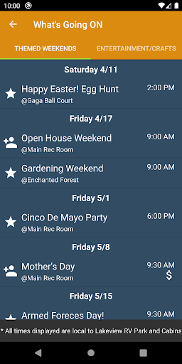 Lakeview RV Park and Cabins Screen 2