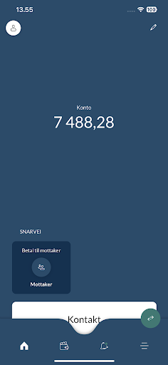 Android application Næringsbanken mobilbank screenshort