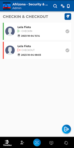 AFRIGEST APP Screen 2