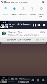 Screenshot 5 La 100, 99.9 FM, Buenos Aires, android