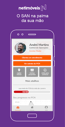 Android application SAN Netimóveis screenshort