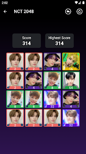 NCT 2048 Game