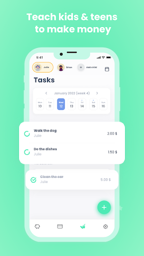 MyMonii: Pocket Money for Kids Screen 3