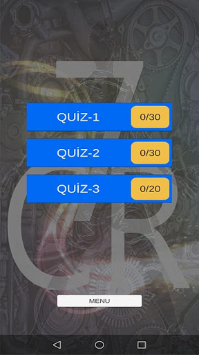 Android application Ronaldo Quiz screenshort