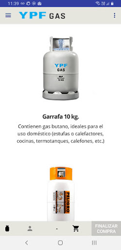 YPF GAS JULIO BRUNI SA Screen 3