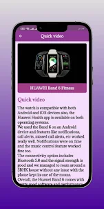 HUAWEI Band 6 Fitness Guide