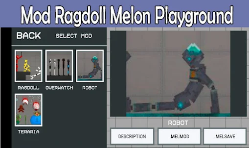 Mod Ragdoll Melon Playground