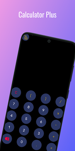 Android application Calculator Plus screenshort