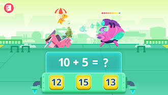 Game screenshot Dinosaur Math - Games for kids apk download
