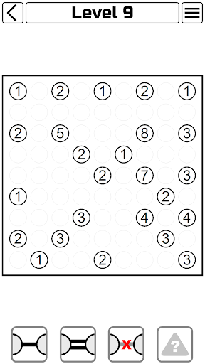 Android application Hashi screenshort