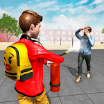 Cover Image of 下载 Bad Guy Fight In School - High School Life Game 1.1 APK
