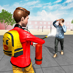 Cover Image of Herunterladen Bad Guy Fight In School - High School Life Game 1.1 APK