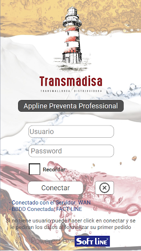 Android application AppLine Transmadisa screenshort