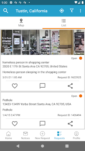 Screenshot of Engage Tustin