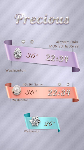 Precious Weather Widget Theme