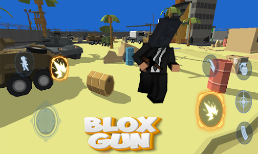 Blox Gun-Toilet Monster Battle