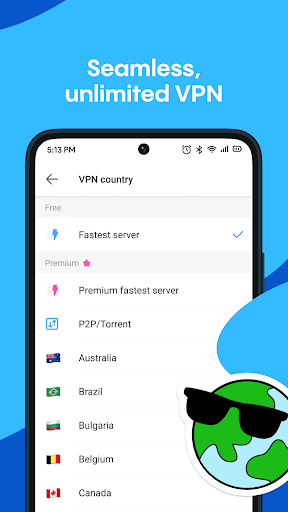 Screenshot Aloha Browser + Private VPN
